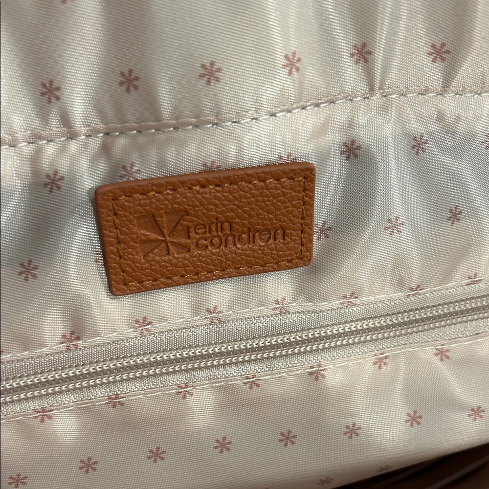 Erin Condren Cream and Tan Work bag - Picture 3 of 11